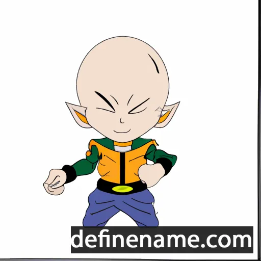 Krillin cartoon