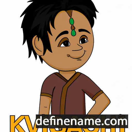 Krishav cartoon