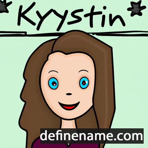 Krislynn cartoon