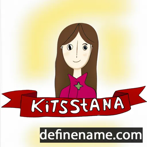 Kristalina cartoon