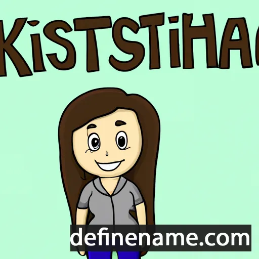 Kristeena cartoon