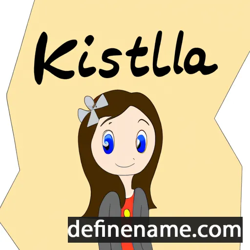 Kristella cartoon