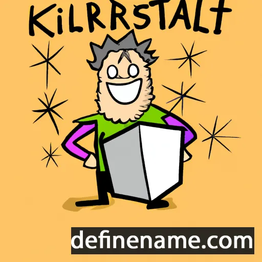 Kristhallr cartoon