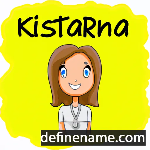 Kristiana cartoon