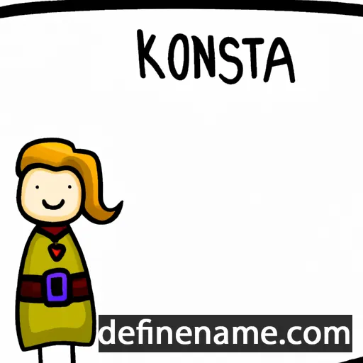 Kristijona cartoon