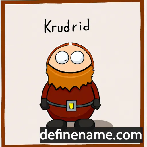 Kristvarður cartoon