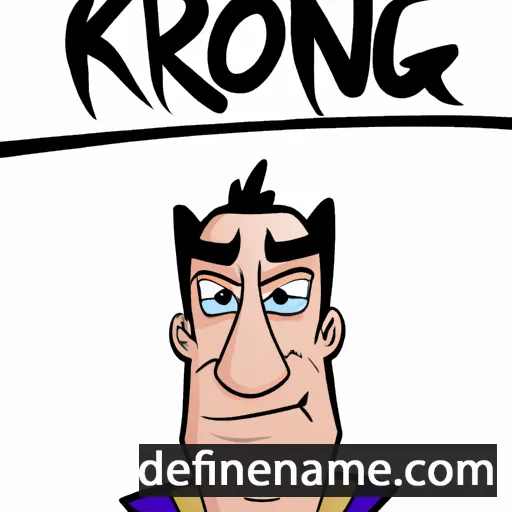 Kronk cartoon