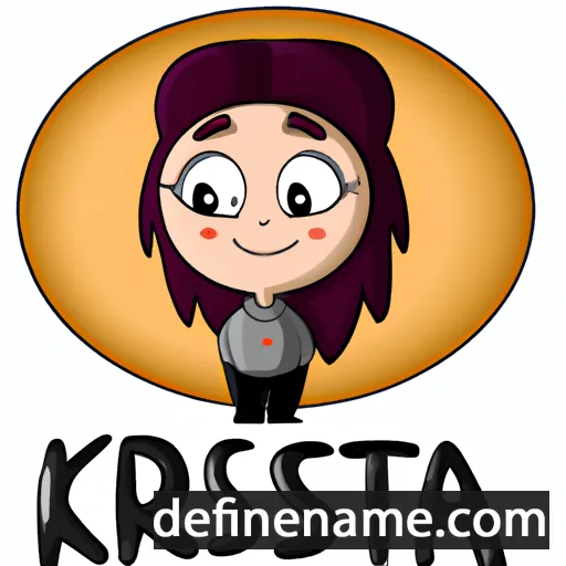 Krsta cartoon