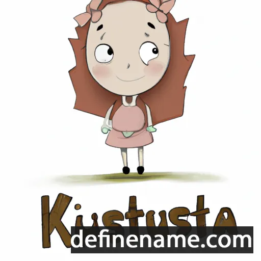 Krustina cartoon