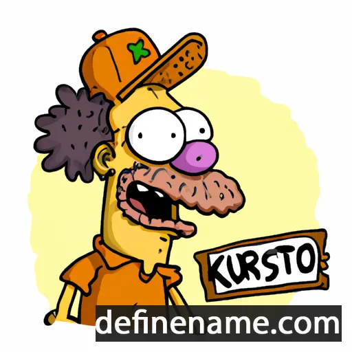 Krustyo cartoon