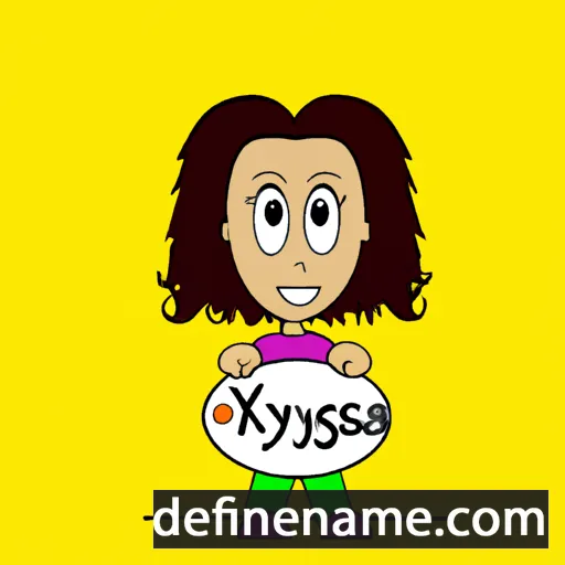 Kryssa cartoon