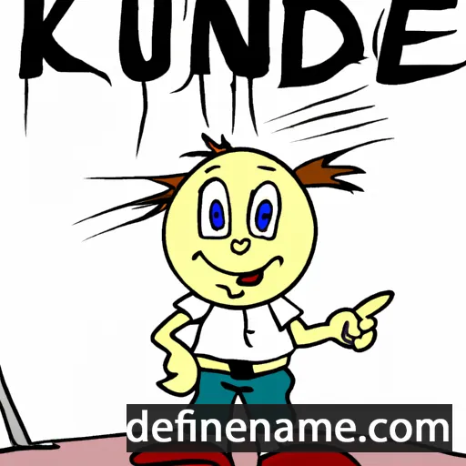 Kündüüne cartoon