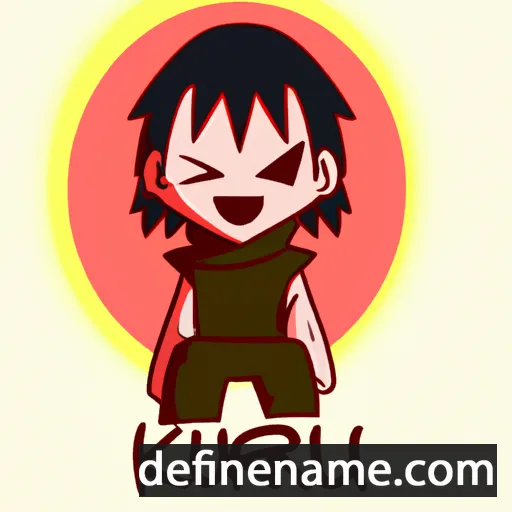 Kurenai cartoon