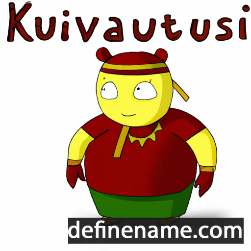 Kustaavi cartoon