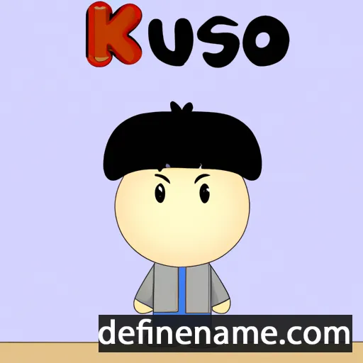 Kusuo cartoon