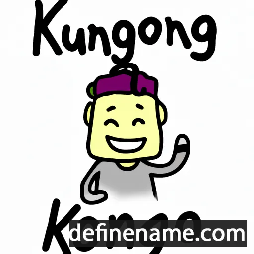 Kwang-Jo cartoon