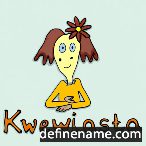 Kwietusia cartoon