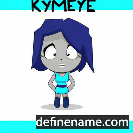 Kyanite cartoon