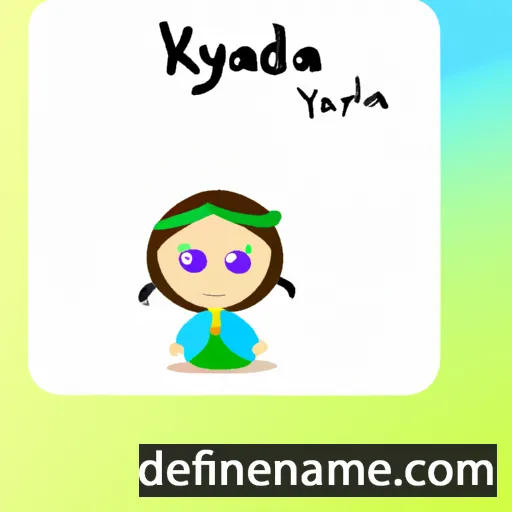 Kydaana cartoon