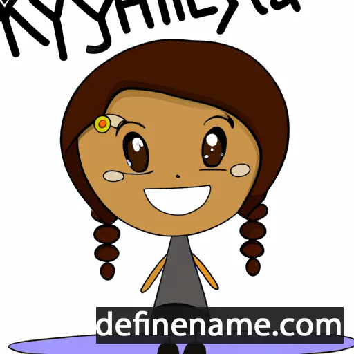 Kyliah cartoon