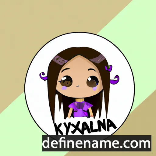 Kyliana cartoon