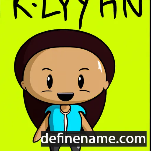 Kyliann cartoon