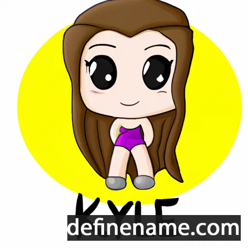 Kyllie cartoon