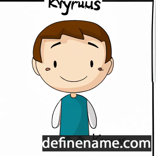 Kyrenius cartoon