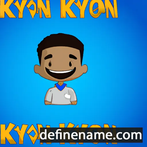 Kyron cartoon