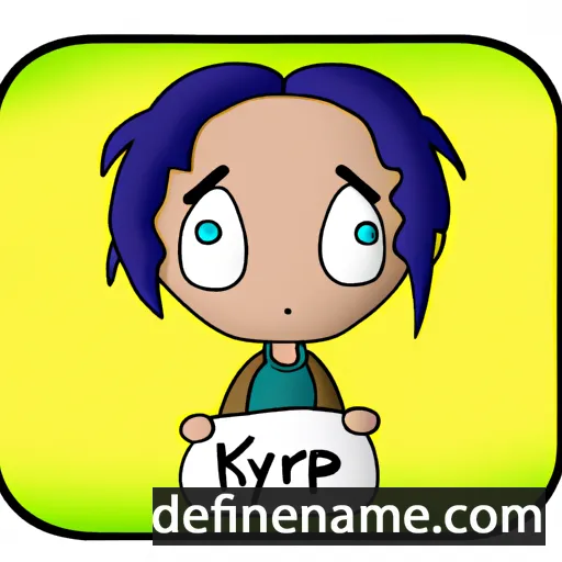 Kyrri cartoon