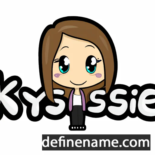 Kyrstle cartoon