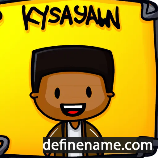 Kyshawn cartoon