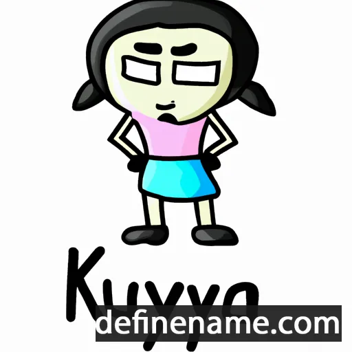 Kyunnyay cartoon