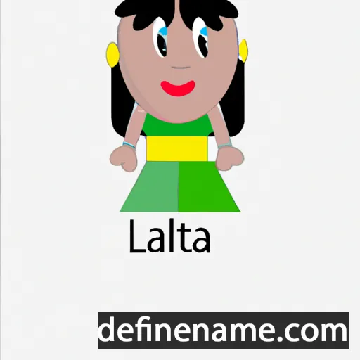 Lailati cartoon