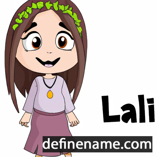 Laili cartoon