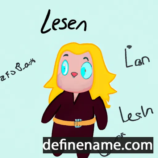 Laisrén cartoon