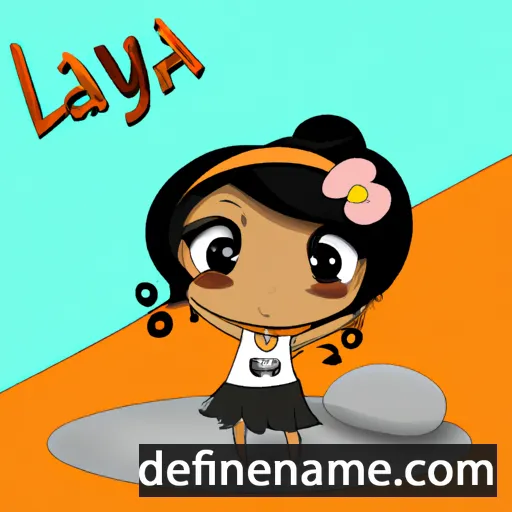 Laiya cartoon