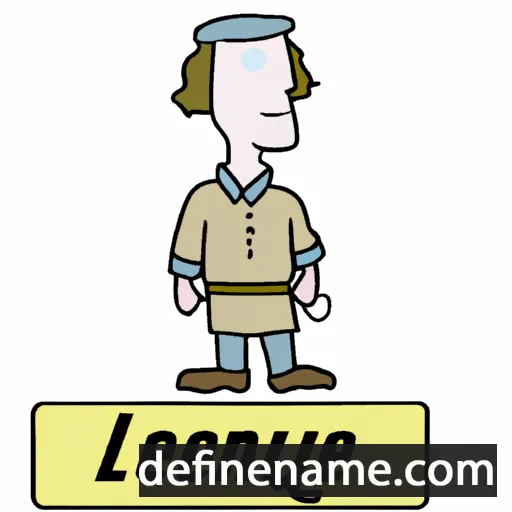 Lajeune cartoon