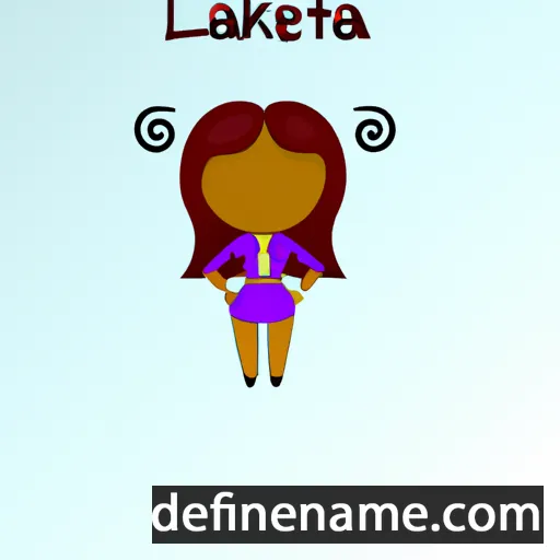 Lakeeta cartoon