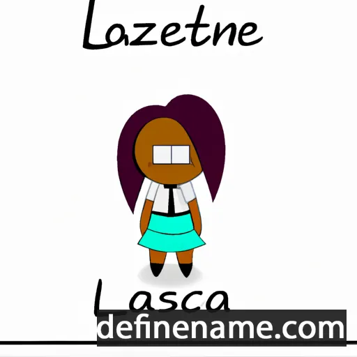 Lakenzia cartoon