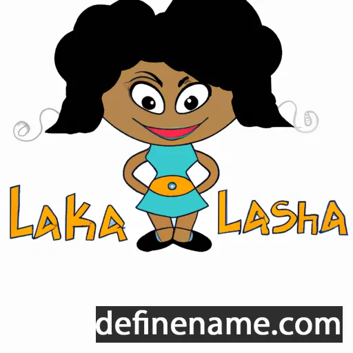 Lakesha cartoon