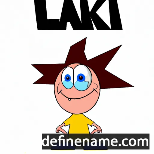 Laki cartoon