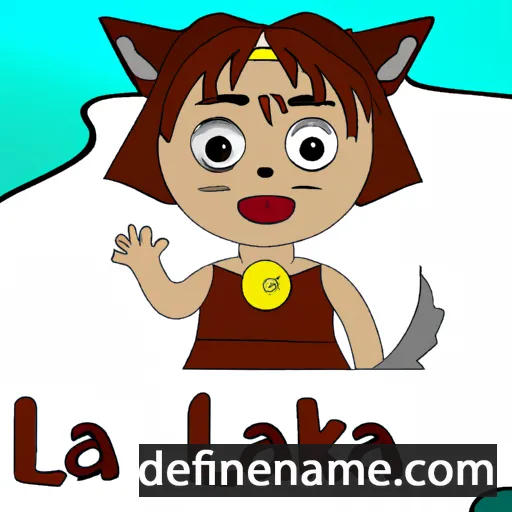 Lakita cartoon