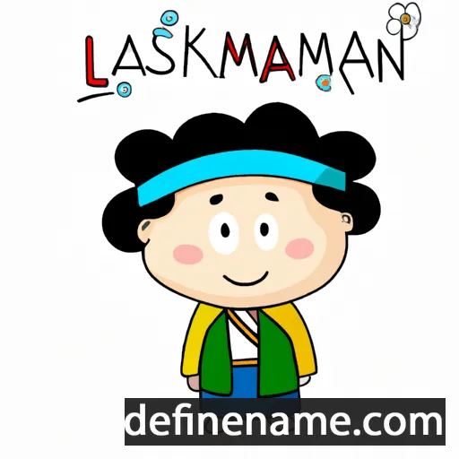 Laksami cartoon