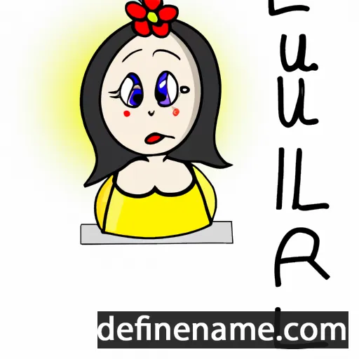 Laleruh cartoon