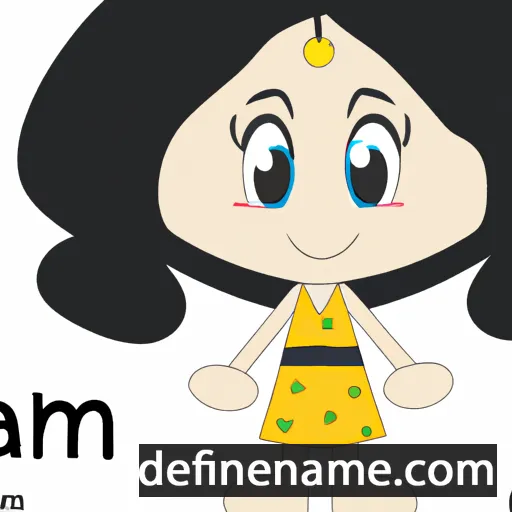 cartoon of the name Lami