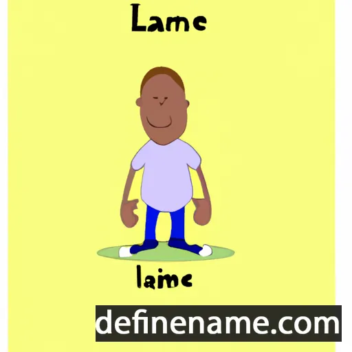 Lamine cartoon