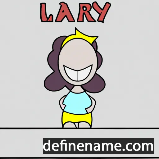 Lárey cartoon