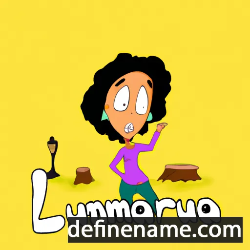 Lamoura cartoon