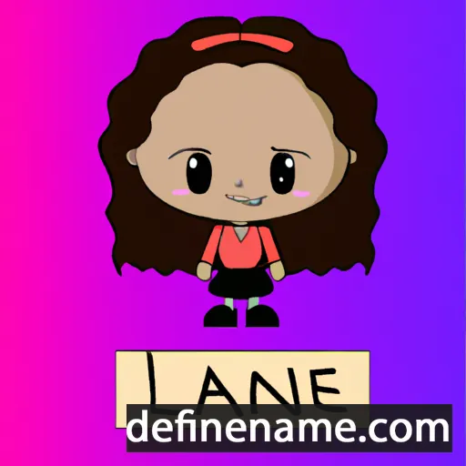 Lanae cartoon